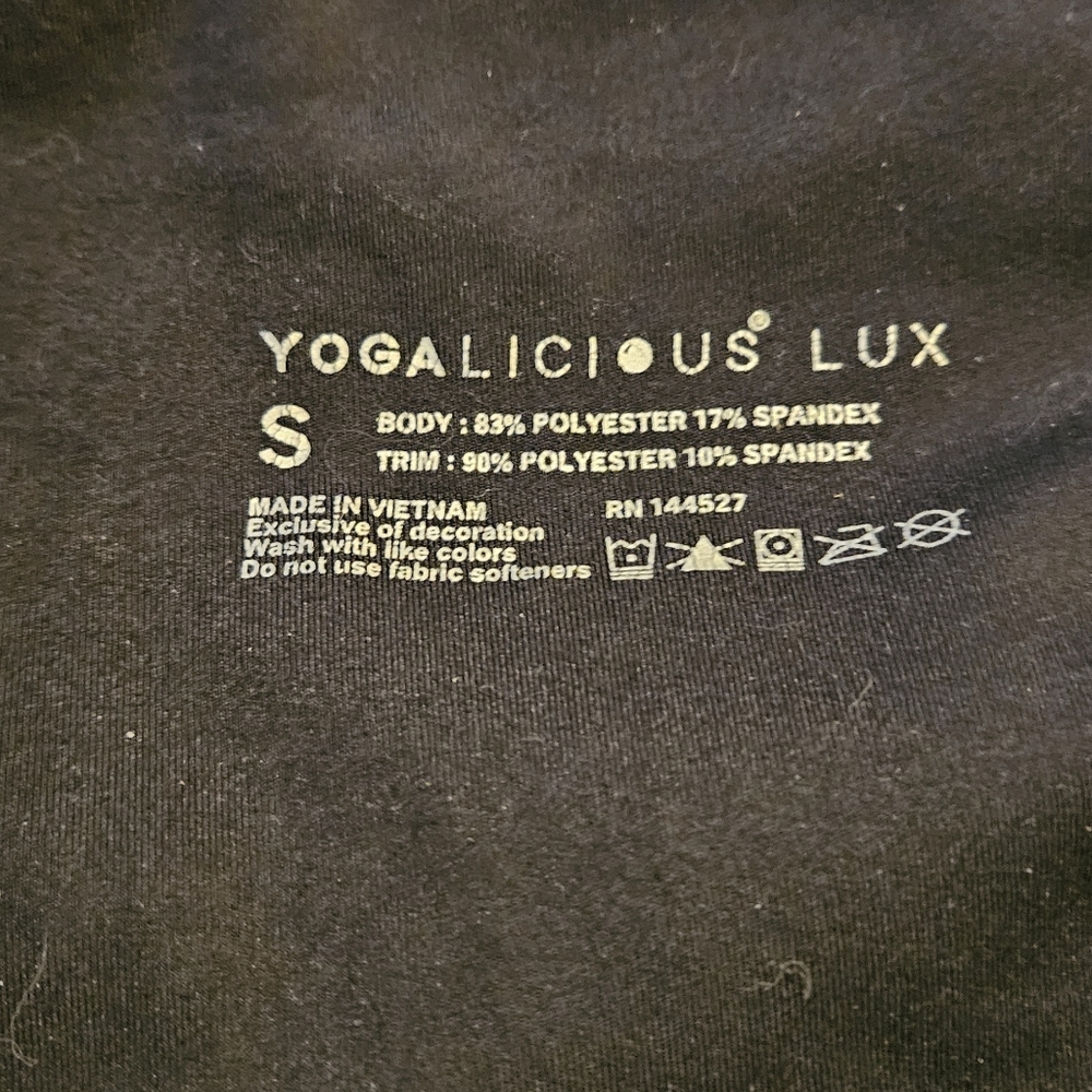 Yogalicious Lux Leggings Small - Picture 3 of 3